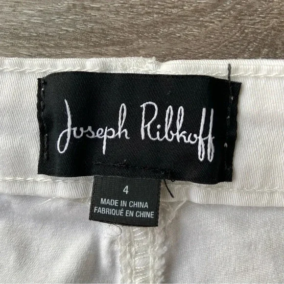 Joseph  Ribkoff Embroidered Leg Jean - Picture 11 of 15